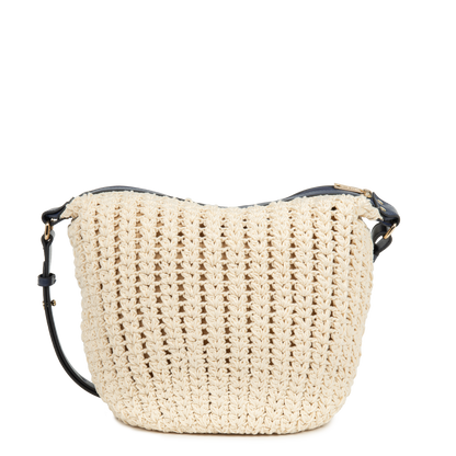 Grand sac seau - Tressé coton