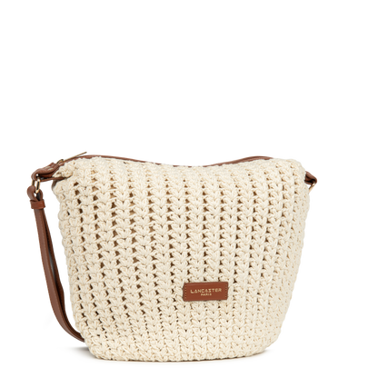 Grand sac seau - Tressé coton