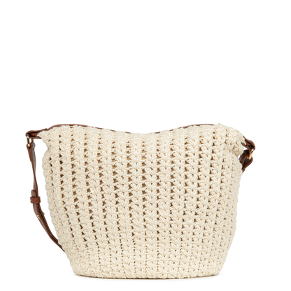 Grand sac seau - Tressé coton