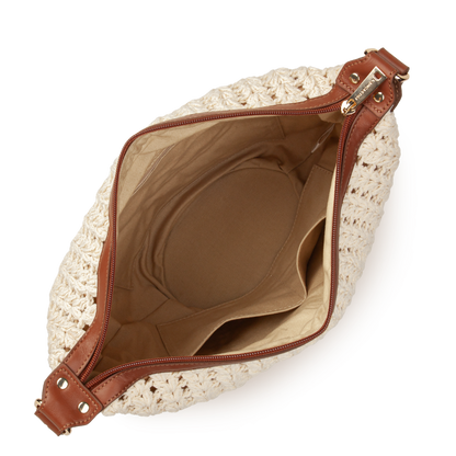 Grand sac seau - Tressé coton