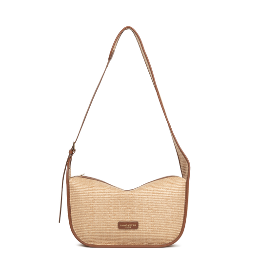 sac besace - mini osier #couleur_cognac