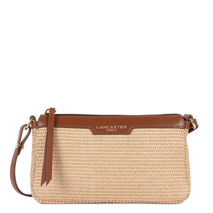 pochette - mini osier #couleur_cognac