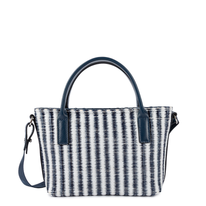 Mini sac cabas main - KBA Marinière Osier