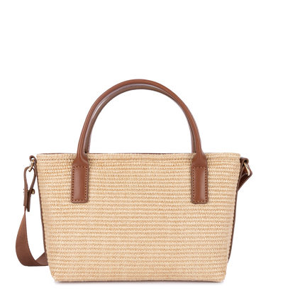 Mini sac cabas main - KBA Marinière Osier