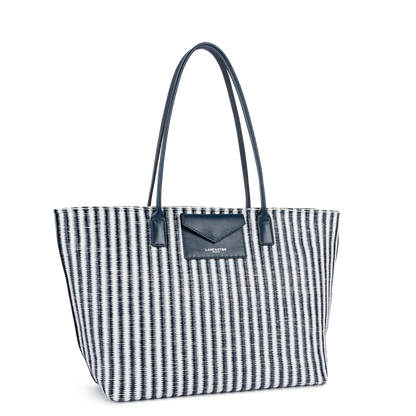 Sac cabas épaule - KBA Marinière Osier