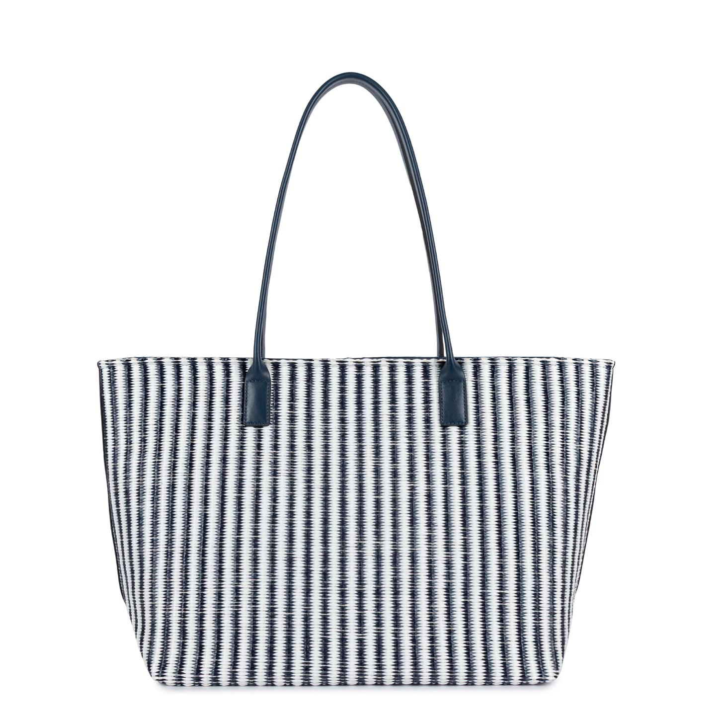 Sac cabas épaule - KBA Marinière Osier