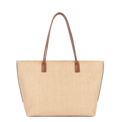 Sac cabas épaule - KBA Marinière Osier