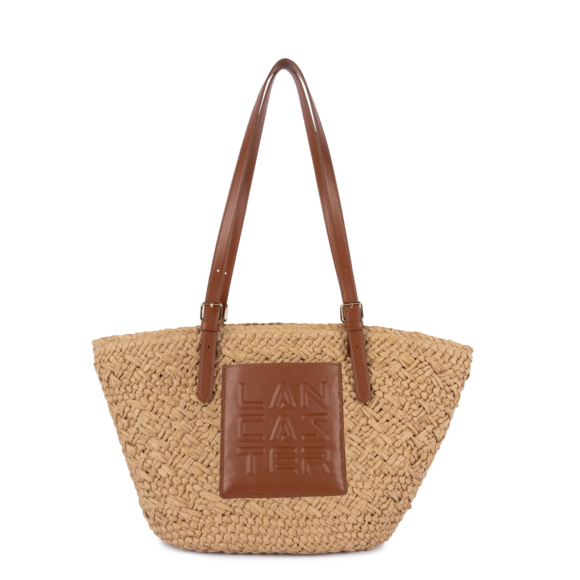 sac cabas épaule - le panier #couleur_cognac
