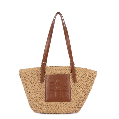 sac cabas épaule - le panier #couleur_cognac