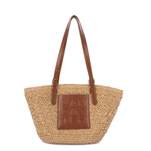 sac cabas épaule - le panier #couleur_cognac