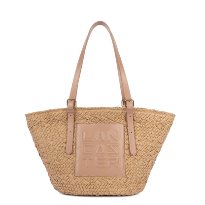 sac cabas épaule - le panier #couleur_naturel