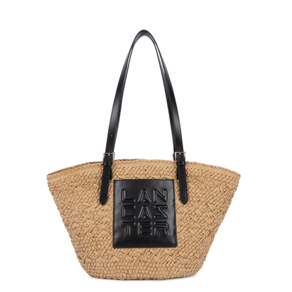 sac cabas épaule - le panier #couleur_noir