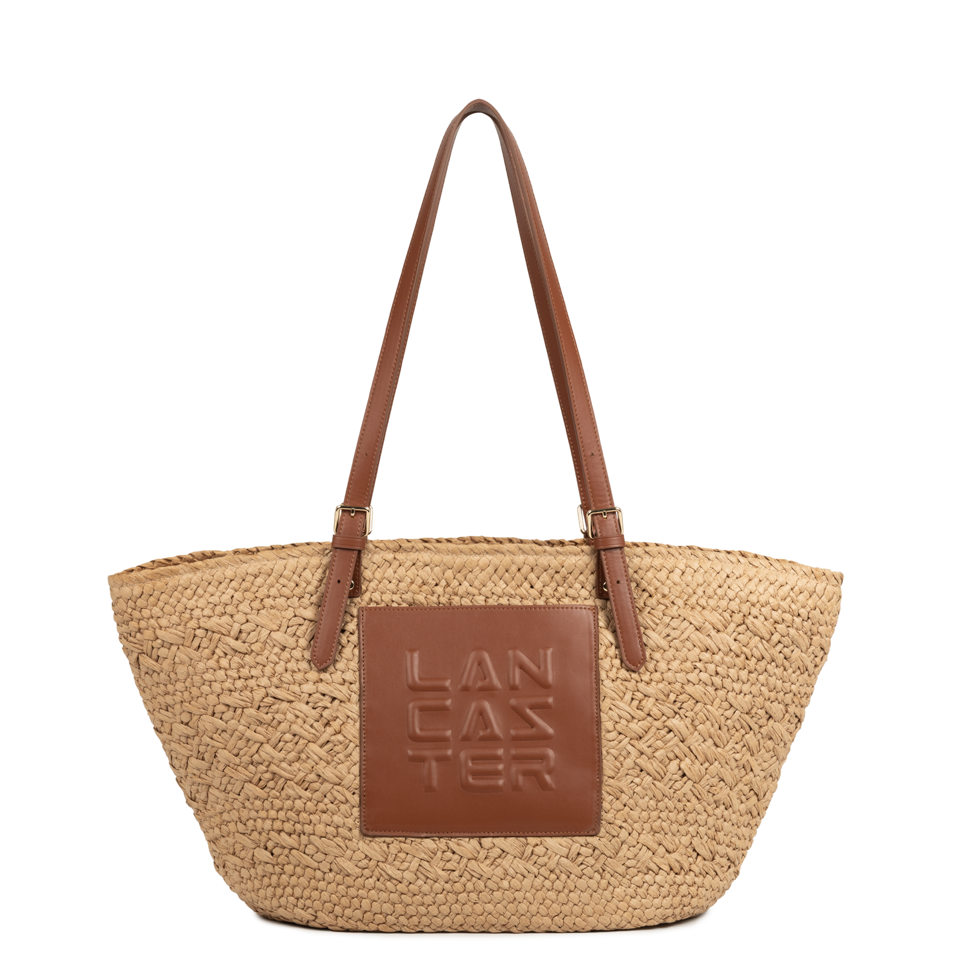 sac cabas épaule - le panier #couleur_cognac