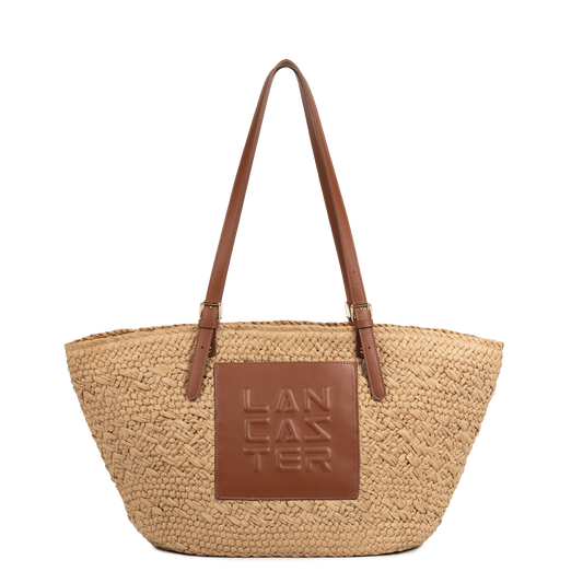 sac cabas épaule - le panier #couleur_cognac