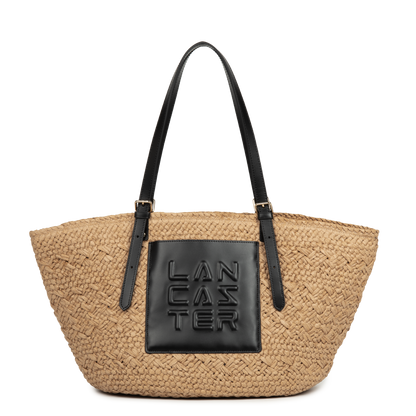 sac cabas épaule - le panier #couleur_noir