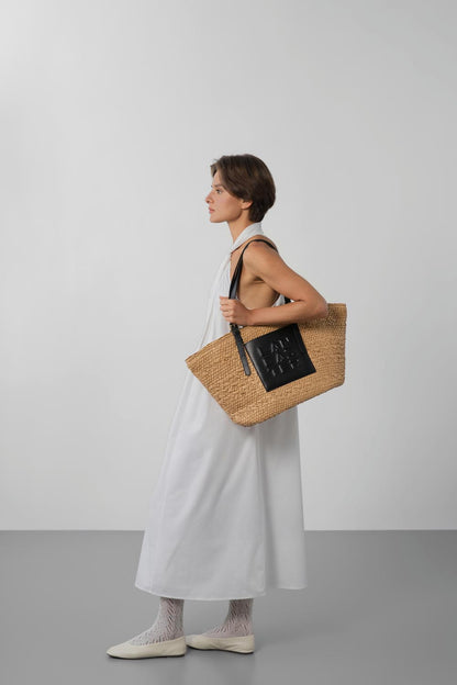 Grand sac cabas épaule - Le panier