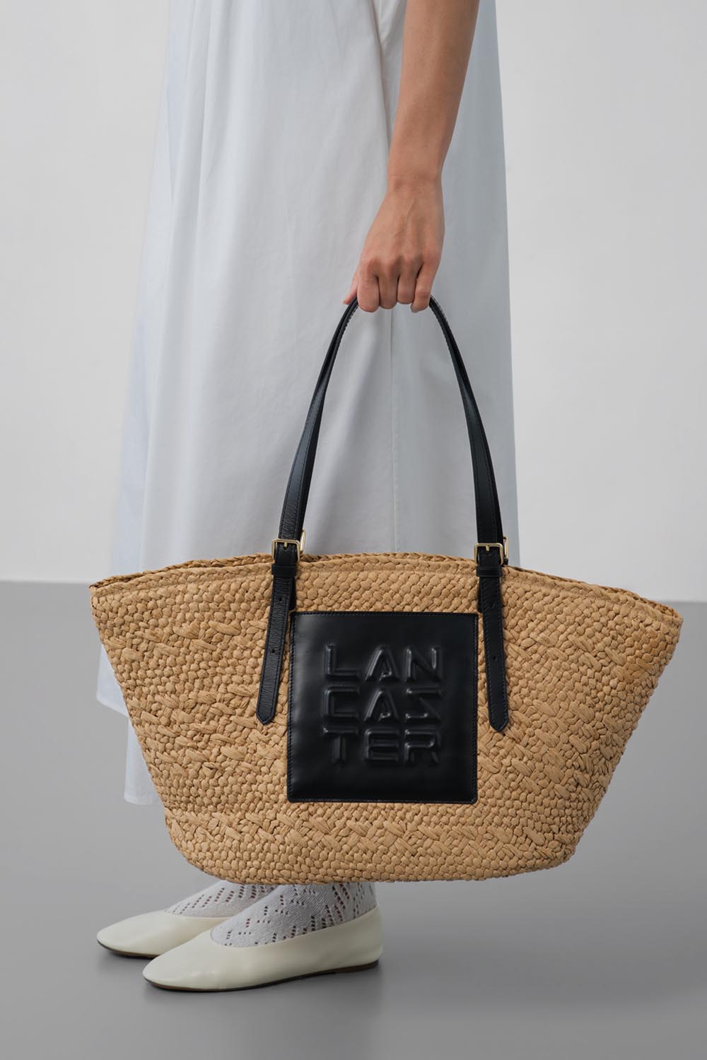 Grand sac cabas épaule - Le panier