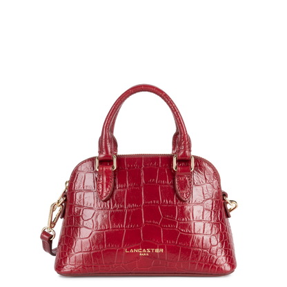 petit sac demi lune - exo #couleur_carmin