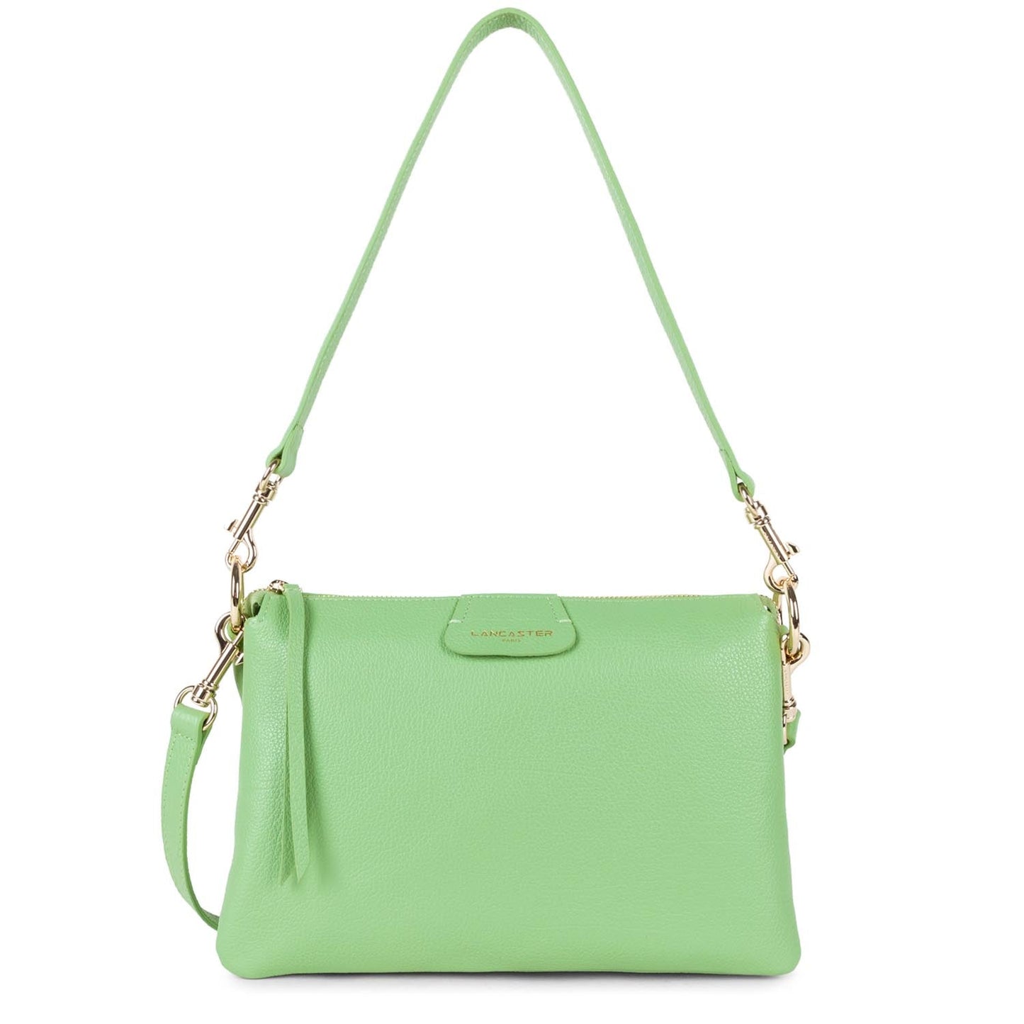 grande pochette - dune #couleur_vert-amande