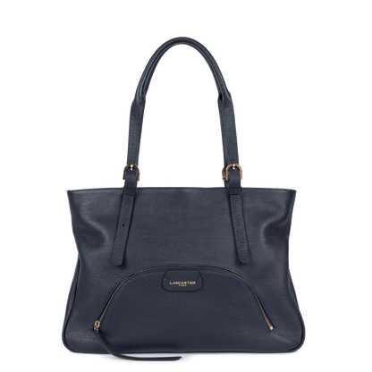 sac cabas épaule - dune #couleur_bleu-fonc