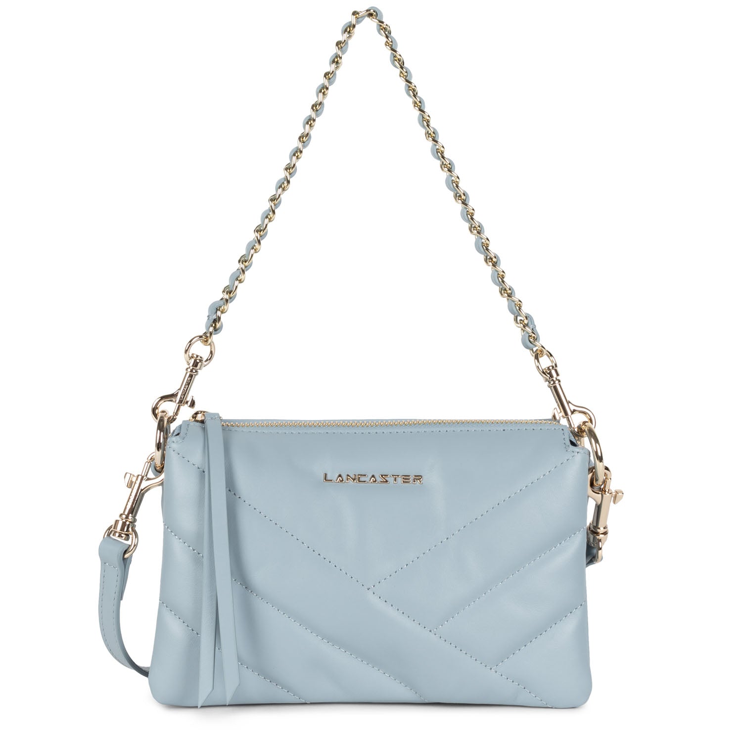 petite pochette - soft matelassé #couleur_bleu-cendre