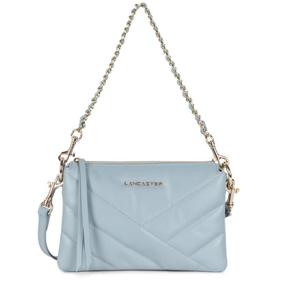 petite pochette - soft matelassé #couleur_bleu-cendre
