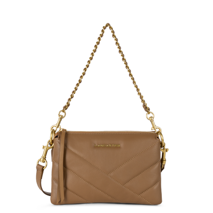 petite pochette - soft matelassé #couleur_camel