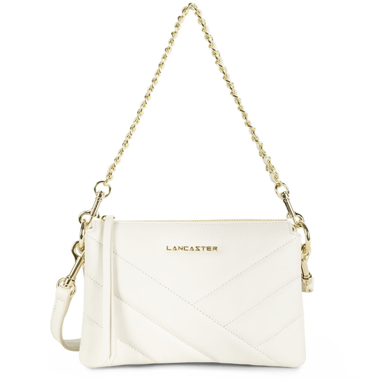 petite pochette - soft matelassé #couleur_ecru