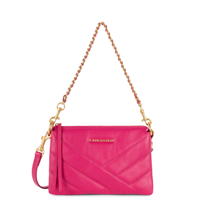 petite pochette - soft matelassé #couleur_fuxia