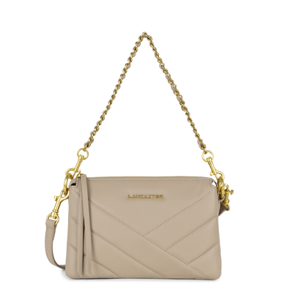 petite pochette - soft matelassé #couleur_galet