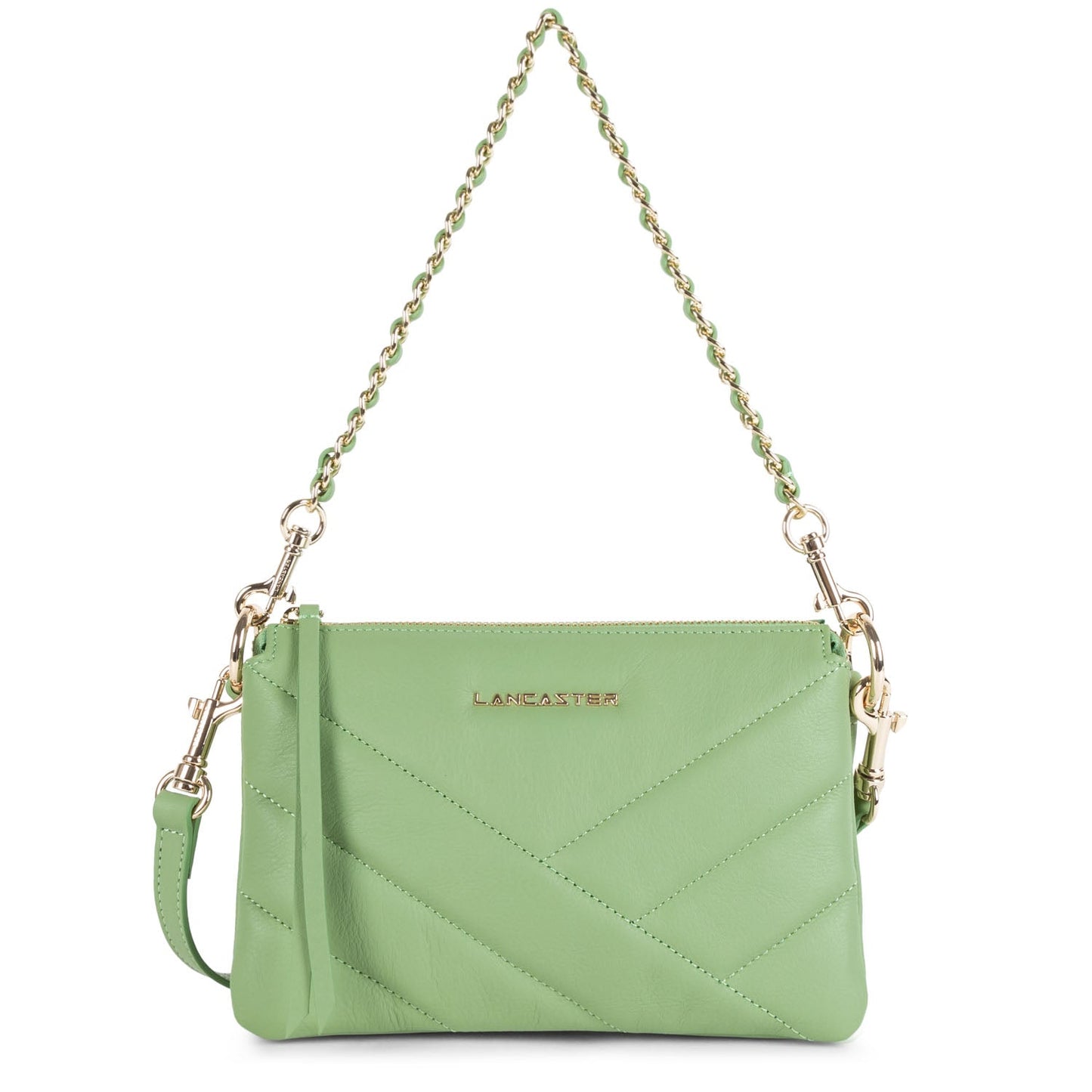 petite pochette - soft matelassé #couleur_jade