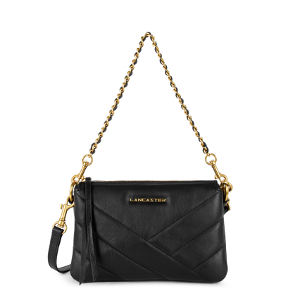 petite pochette - soft matelassé #couleur_noir