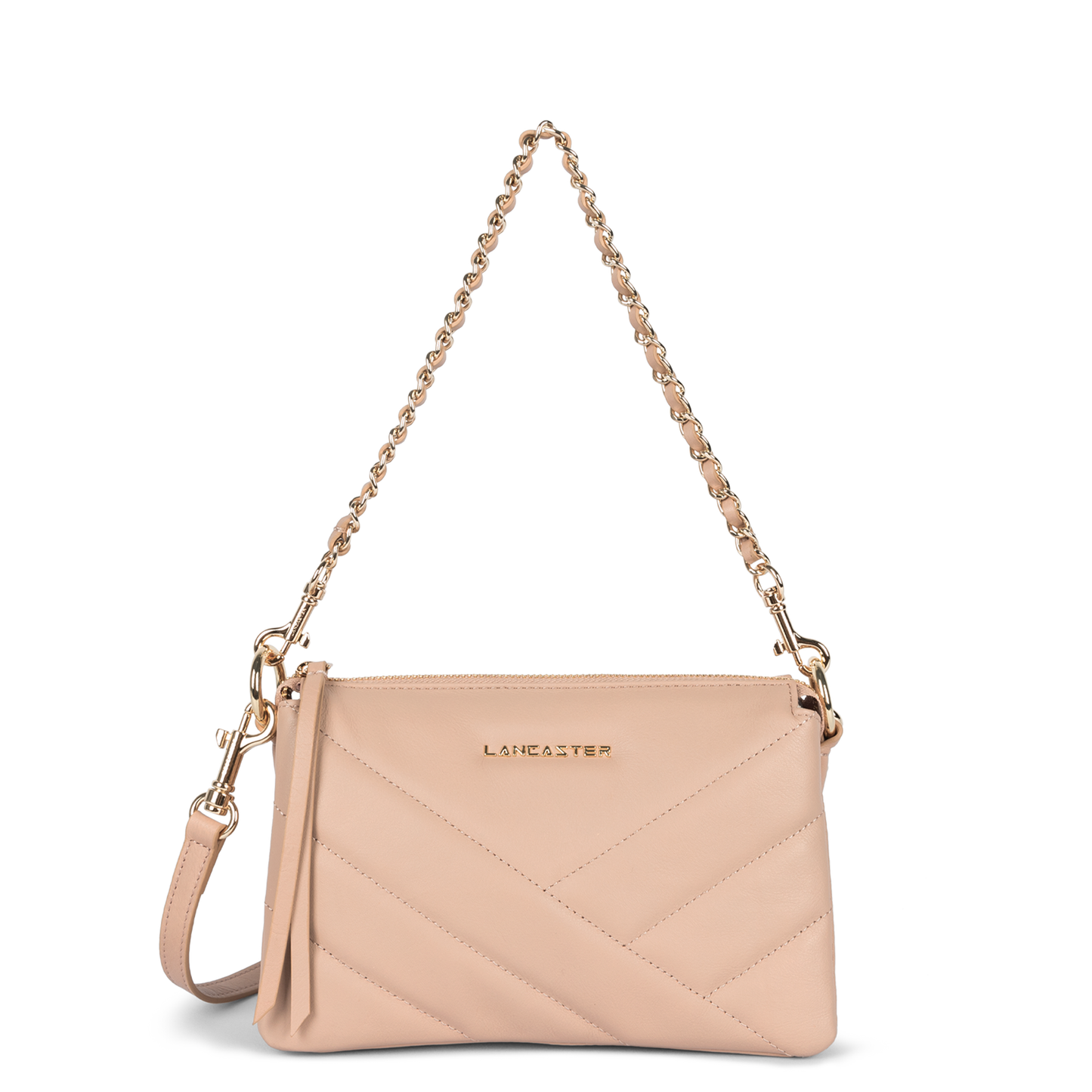 petite pochette - soft matelassé #couleur_nude-ros