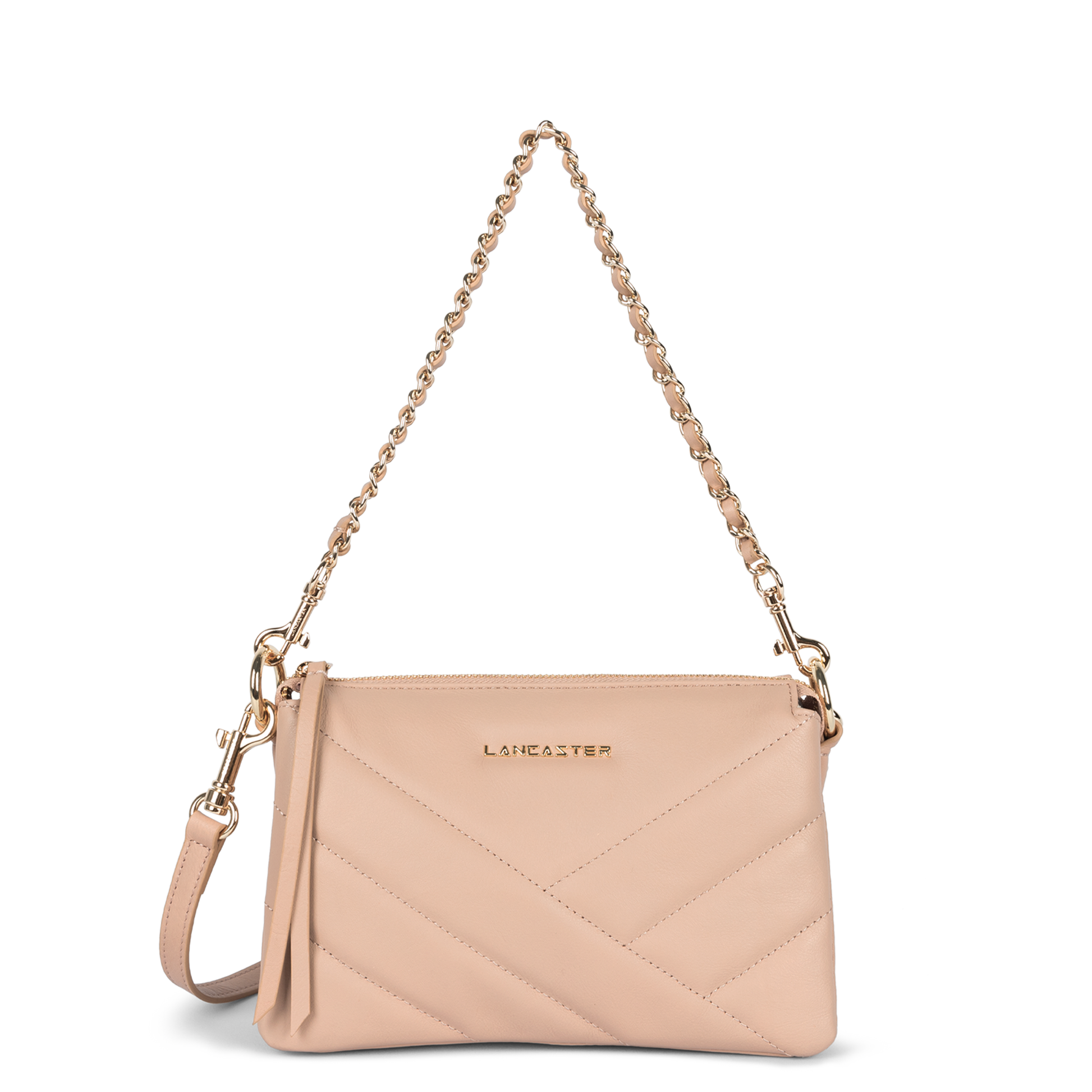 petite pochette - soft matelassé #couleur_nude-ros