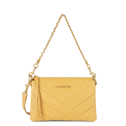 petite pochette - soft matelassé #couleur_ocre