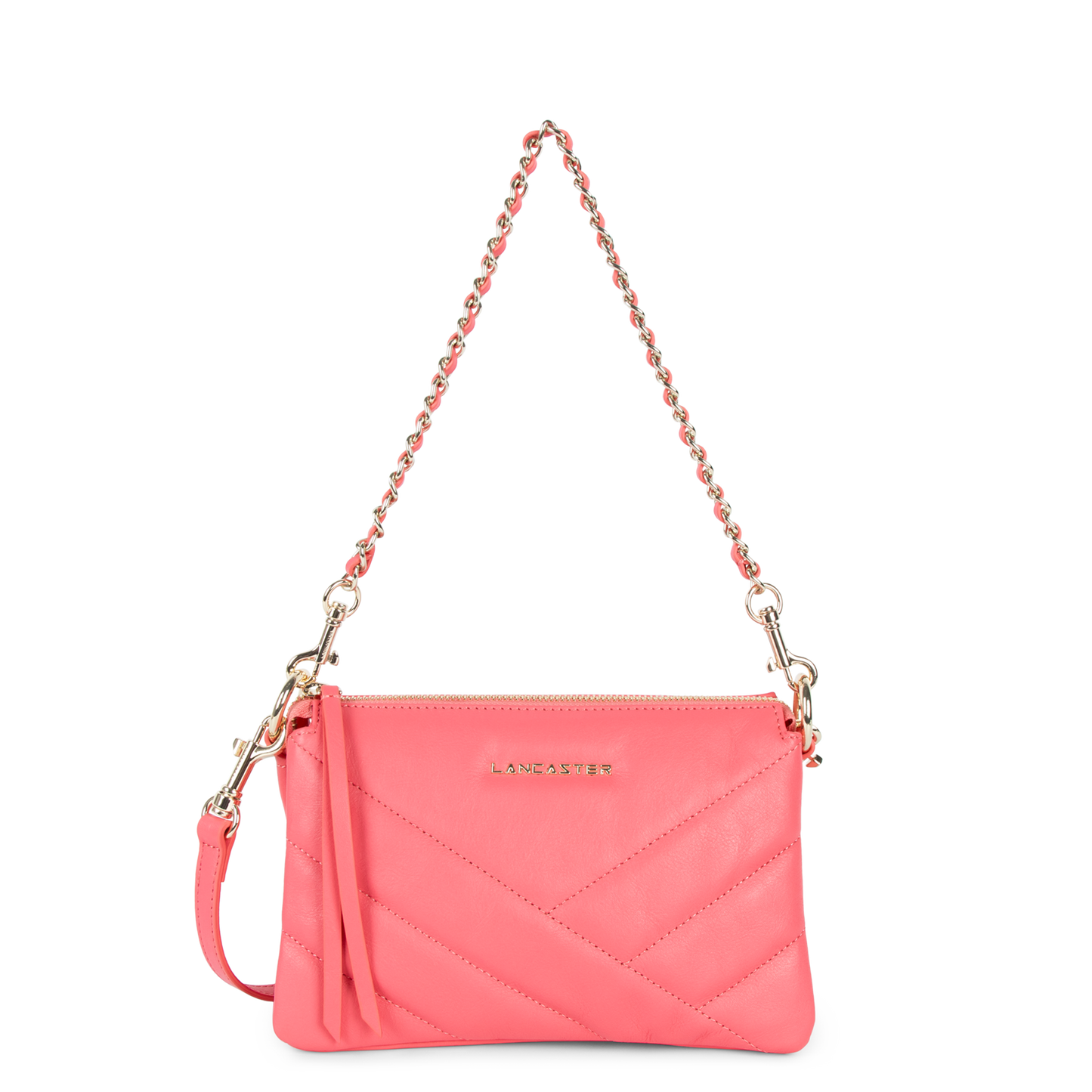 petite pochette - soft matelassé #couleur_rose-fonc