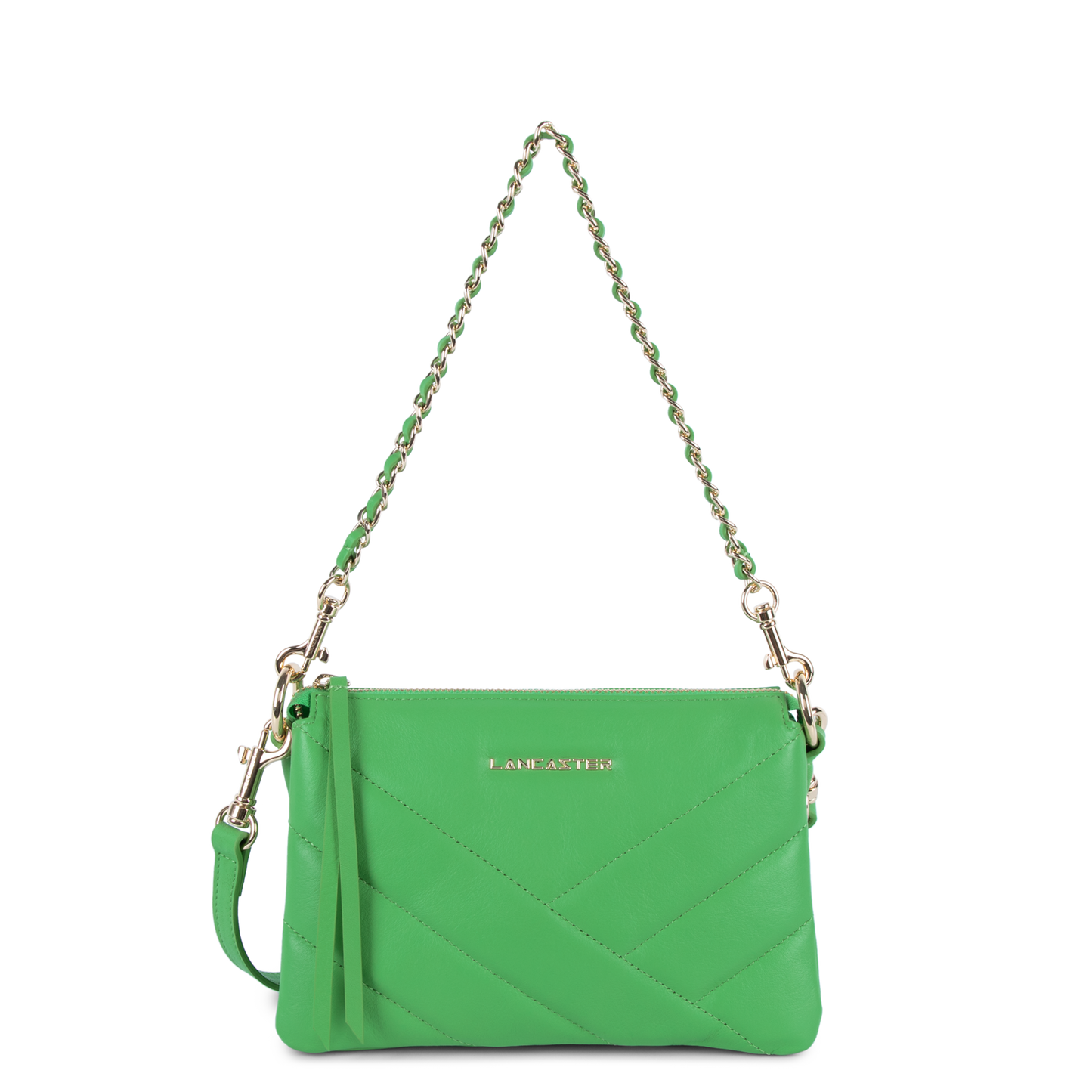 petite pochette - soft matelassé #couleur_vert-colo