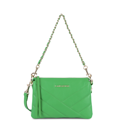 petite pochette - soft matelassé #couleur_vert-colo