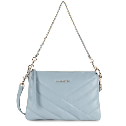 pochette - soft matelassé #couleur_bleu-cendre
