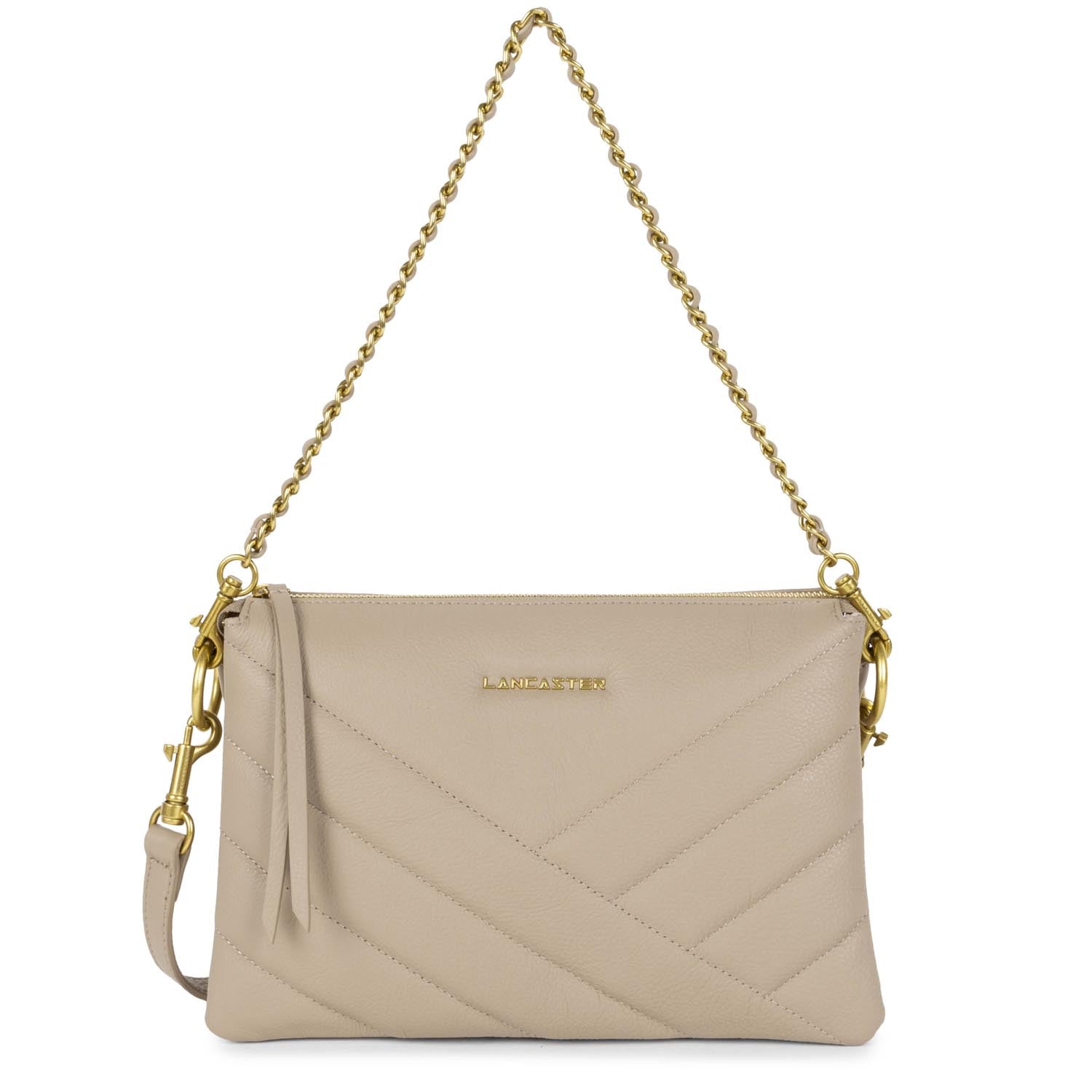 pochette - soft matelassé #couleur_galet