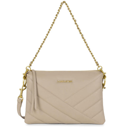 pochette - soft matelassé #couleur_galet