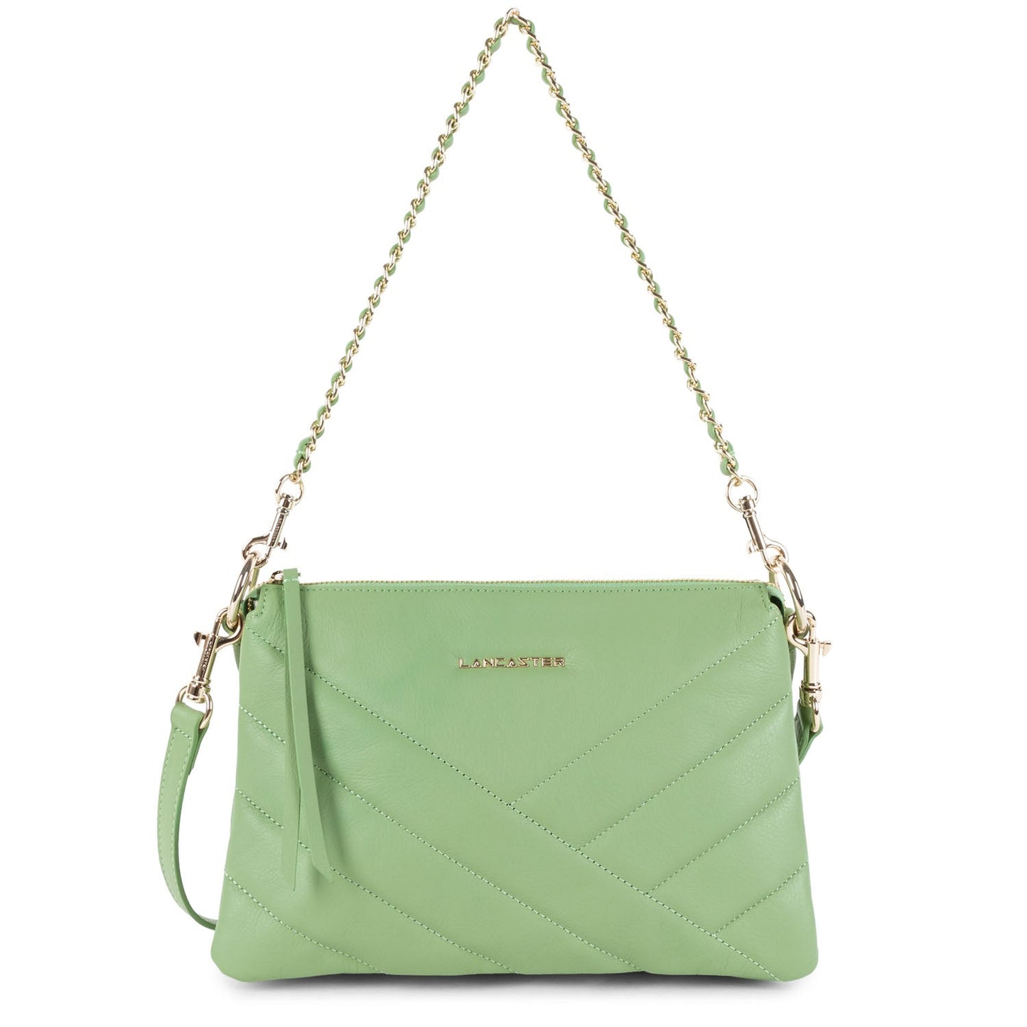 pochette - soft matelassé #couleur_jade