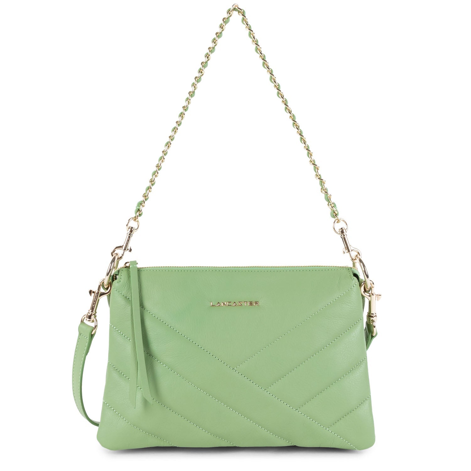 pochette - soft matelassé #couleur_jade