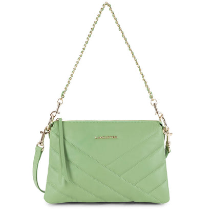 pochette - soft matelassé #couleur_jade