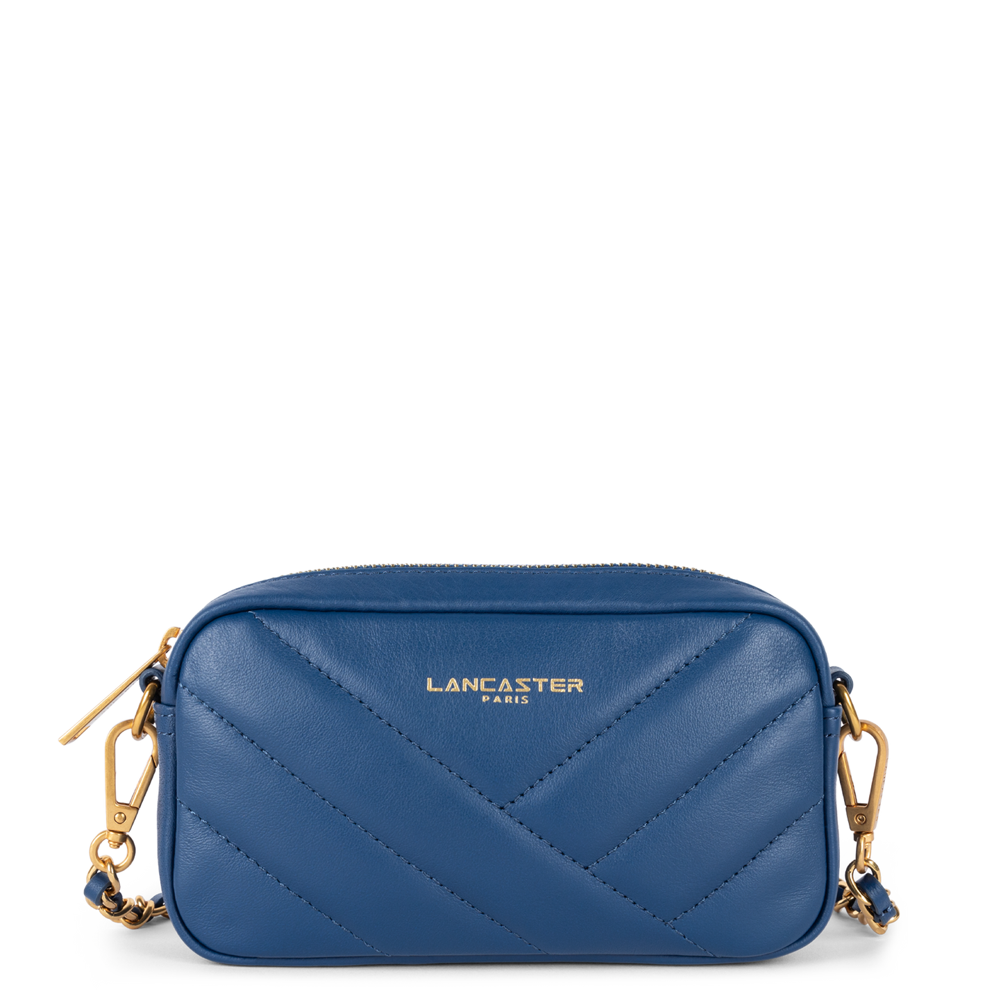 mini pochette smartphone - soft matelassé #couleur_bleu