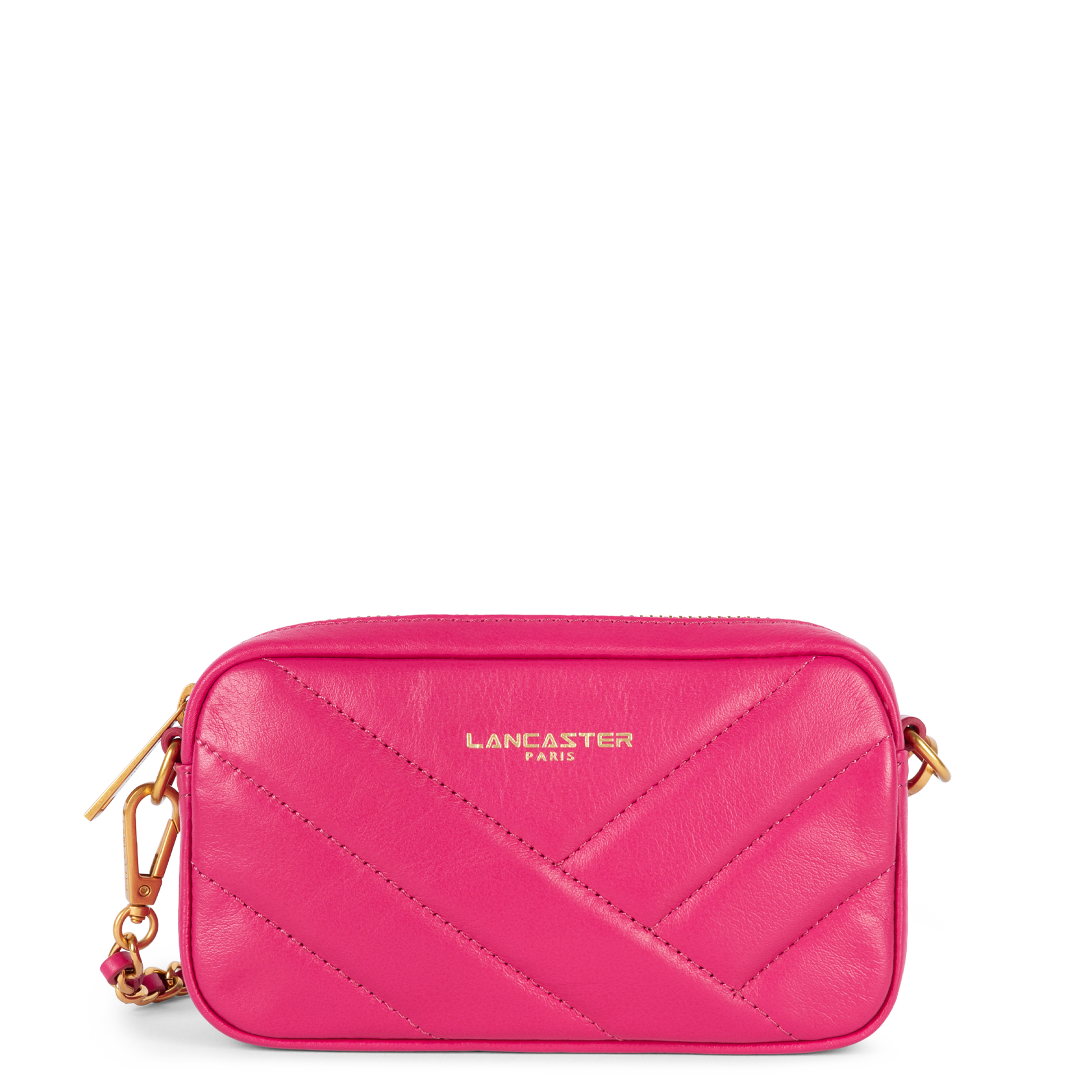 mini pochette smartphone - soft matelassé #couleur_fuxia