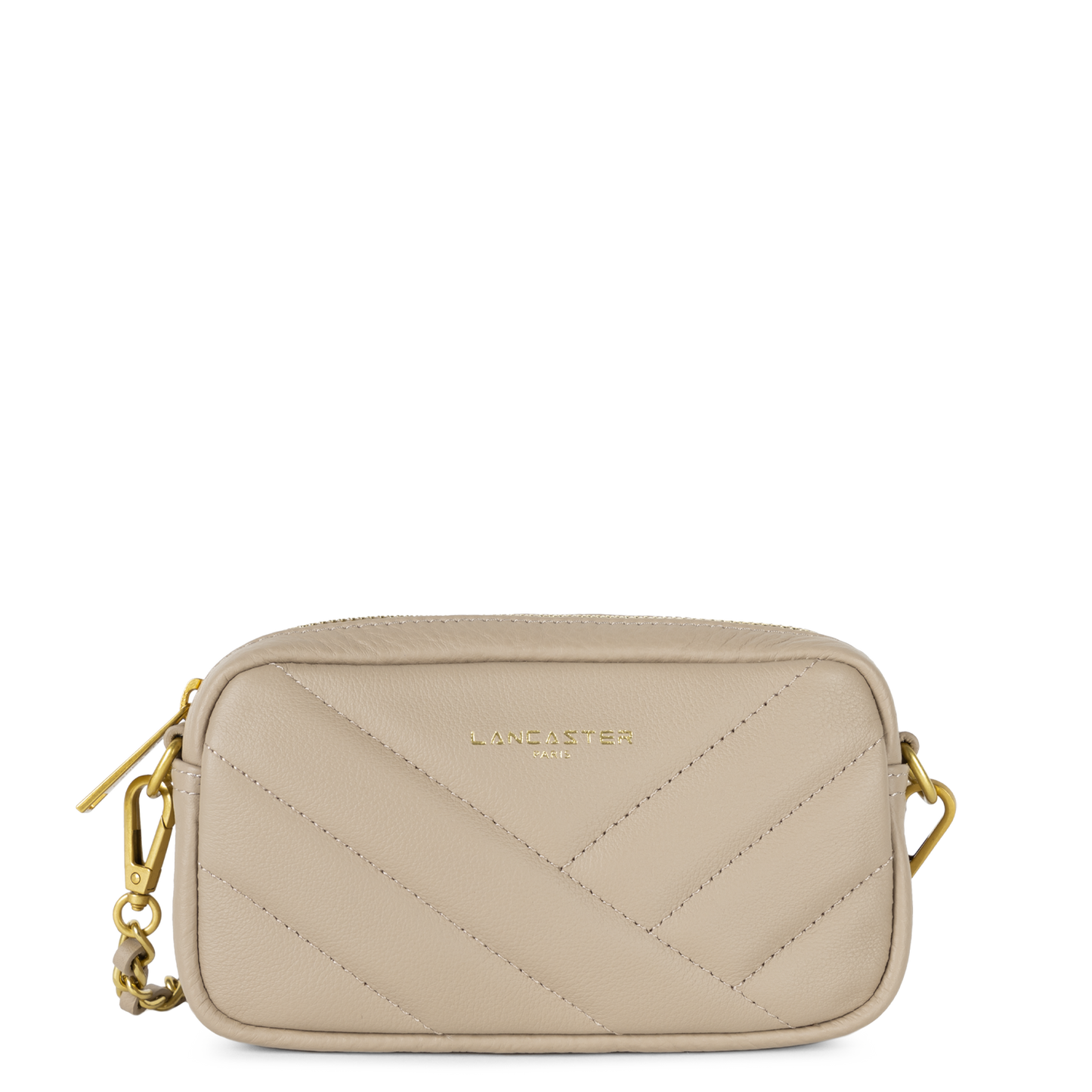 mini pochette smartphone - soft matelassé #couleur_galet