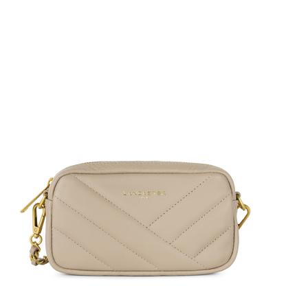 mini pochette smartphone - soft matelassé #couleur_galet