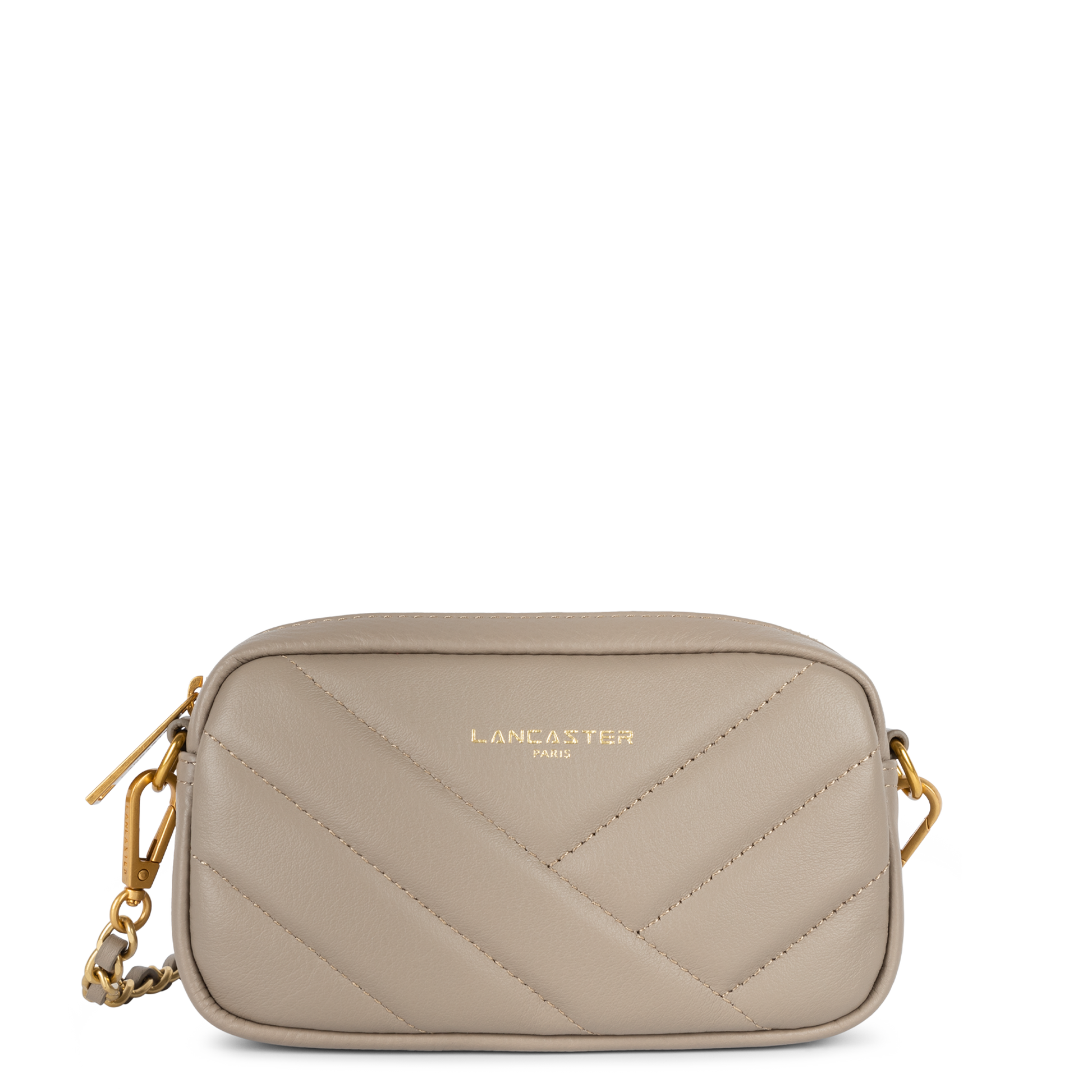 mini pochette smartphone - soft matelassé #couleur_galet-fonc