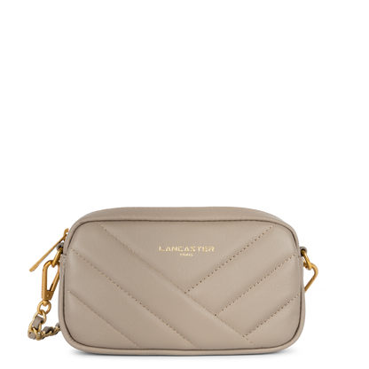 mini pochette smartphone - soft matelassé #couleur_galet-fonc